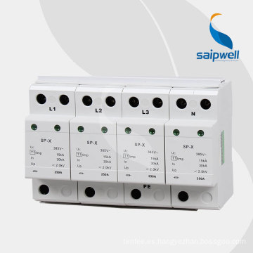 Saip/Saipwell nuevo diseño IP65 Electrical 4 Poles 320/385/440V Precios de las lámparas